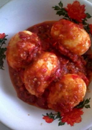 Foto resep Telur bumbu balado