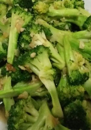 Foto resep Brokoli tumis bawang putih