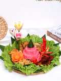 Tumpeng Mini Kulit Buah Naga