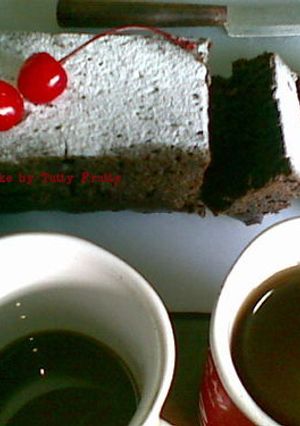 Foto resep Eggless Coffee Cake