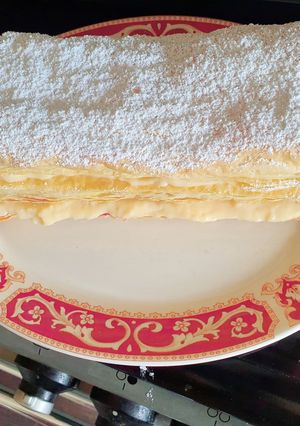 A picture of Classic french napoleon 👌😍.