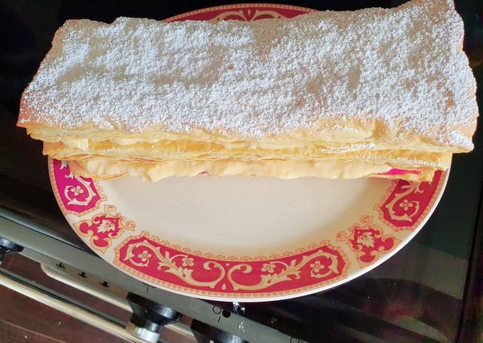 Classic french napoleon 👌😍 Recipe