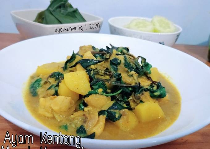 Ayam Kentang Masak Kemangi