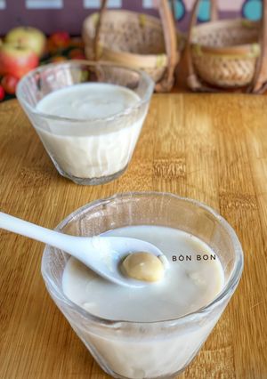 Hình của món Chè Bạch Quả Tàu Hũ Ky.