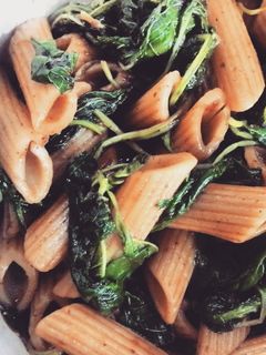 Foto resep Pasta Penne Bayam