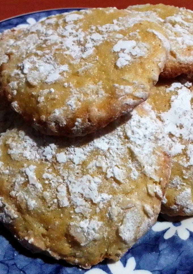 Una foto de Galletas de Naranja (Orange Crincle Cookies)