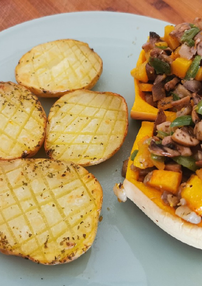 Una foto de Calabaza Rellena