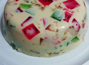 Una foto de Gelatina de mosaico"
