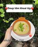 Soup tôm khoai tây