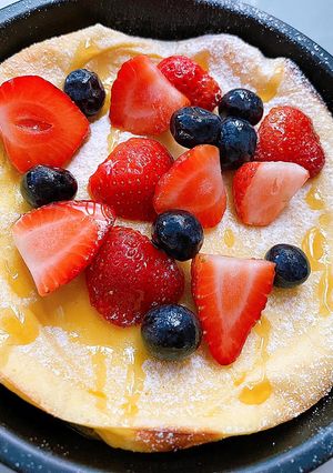 Hình của món Dutch baby pancake 🥞🥞.