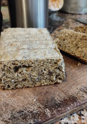 Una foto de Pan de mix de semillas, sin harina