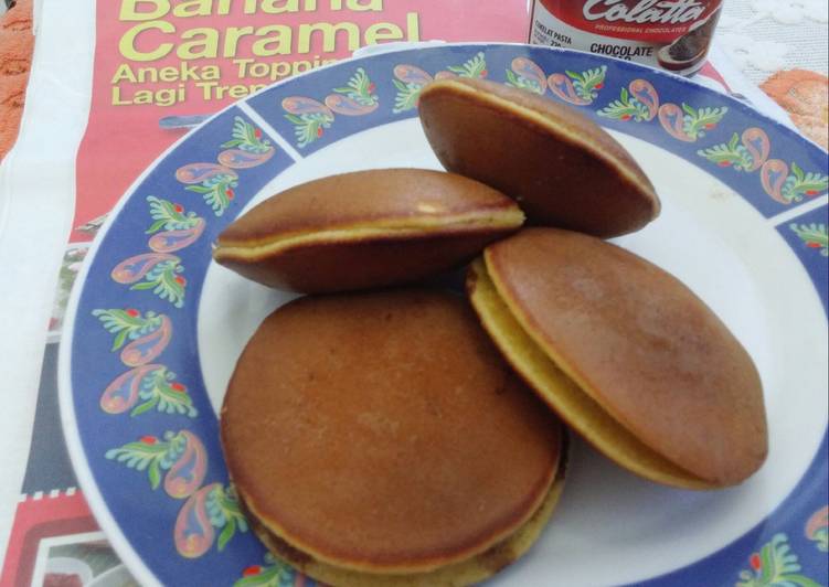 Dorayaki filling coklat