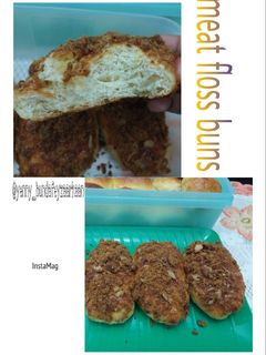 Foto resep Meat Floss Buns a.k.a Roti abon sapi