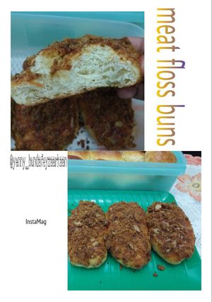 Foto resep Meat Floss Buns a.k.a Roti abon sapi