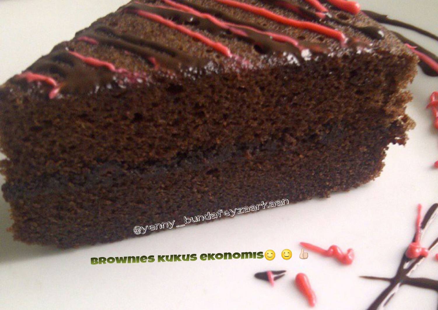  Resep  Brownies  Kukus  Ekonomis  oleh Yenny bunda Feyza 