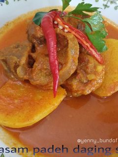Foto resep Asam Padeh Daging Sapi ala bunda feyza