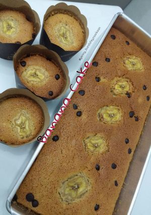 Foto resep Moist and yummy Banana Cake 