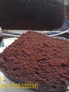 Foto resep Brownies kukus tepung beras (Gluten free and no food additives a