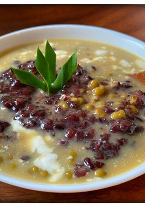 Foto resep Bubur kacang ijo ketan hitam