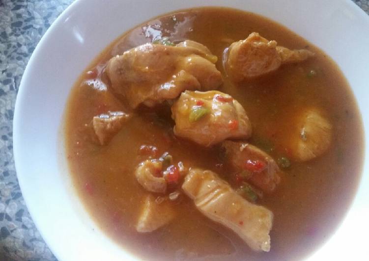 Pollo al chilindrón