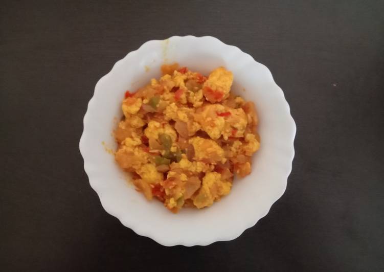 Recipe of Homemade Paneer bhurji