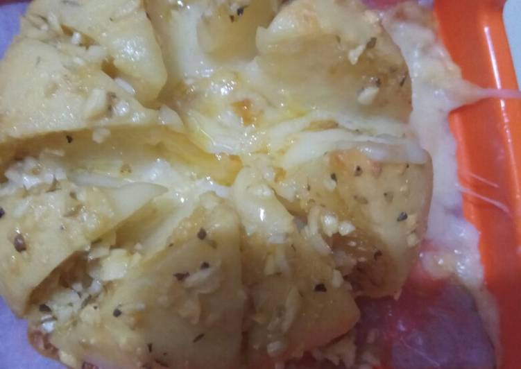 Cara Membuat Korean Cheese Garlic Bread Wajib Dicoba