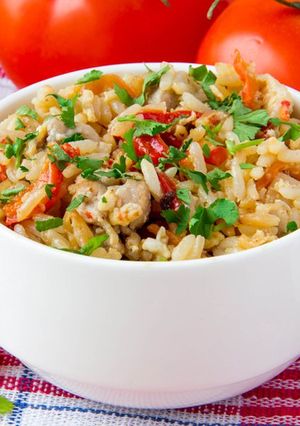 صورة لوصفة عمل ارز بالخضار