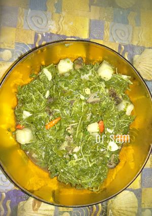 Foto resep Sayur daun singkong