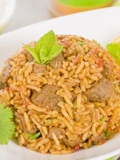 صورة لوصفة طريقة عمل الارز المندي
