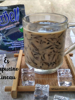 Foto resep Es Cappuccino Cincau