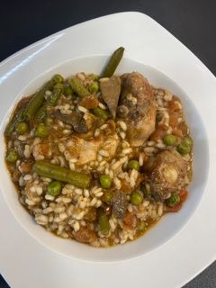 Una foto de Arroz Brut al estilo de mi casa