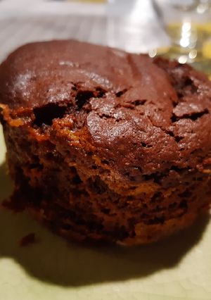 Une photo de Fondant au chocolat à la mandarine