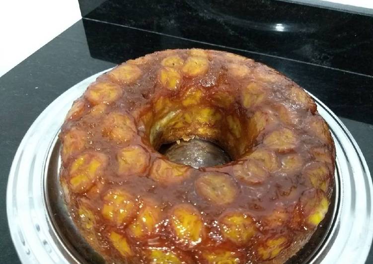Bolo de Banana Caramelizado by Barbi