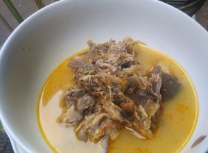 Foto resep Becek Ontong Gedang (entut gedang/jantung pisang)