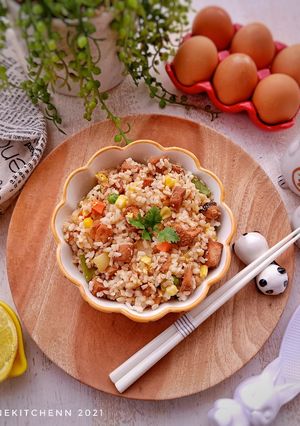 Foto resep Nasi Goreng Salmon