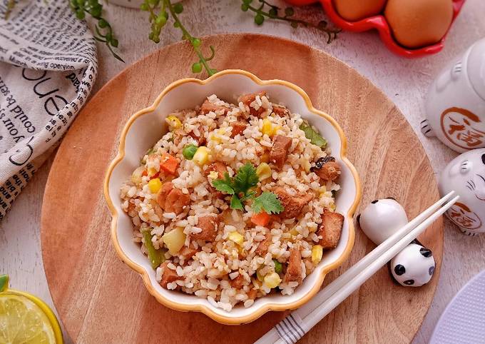 Easiest Way to Make Perfect Nasi Goreng Salmon