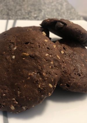 Una foto de Galletitas de avena y cacao