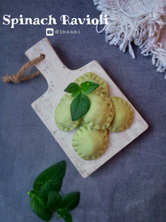 Foto resep Spinach Ravioli