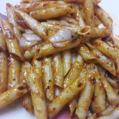 A picture of Maggi tandoori pasta.