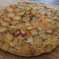 A picture of Chorizo and Potato Omelette.