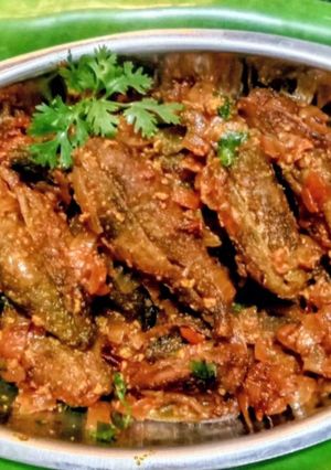 दही वाला करेला रेसिपी मुख्य फोटो