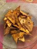 Doritos o nachos caseros