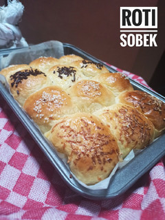 Foto resep Roti sobek praktis tanpa ulen, tanpa mixer