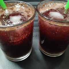 A picture of Beetroot shots / Beetroot cocktail.