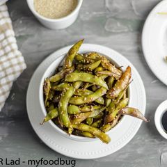 A picture of Sesame Edamame.