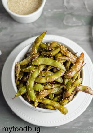A picture of Sesame Edamame.