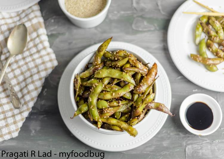 Recipe of Speedy Sesame Edamame