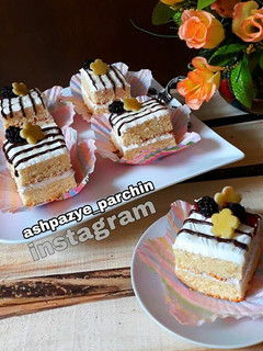 عکسی از دستور شیرینی تربرشی بدون فر 🌸
