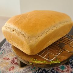 Loaf Bread(wheat+maida) A picture of Loaf Bread(wheat+maida).