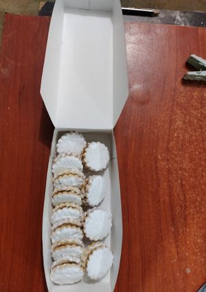 Una foto de Alfajores de maicena